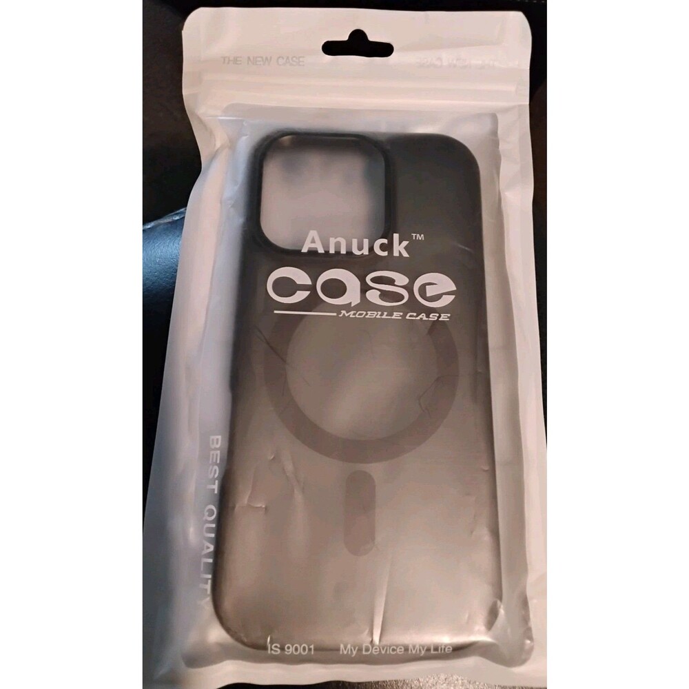 Silicone Magnetic Anuck Case IS 9001 My Device My Life  iPhone 16 Pro